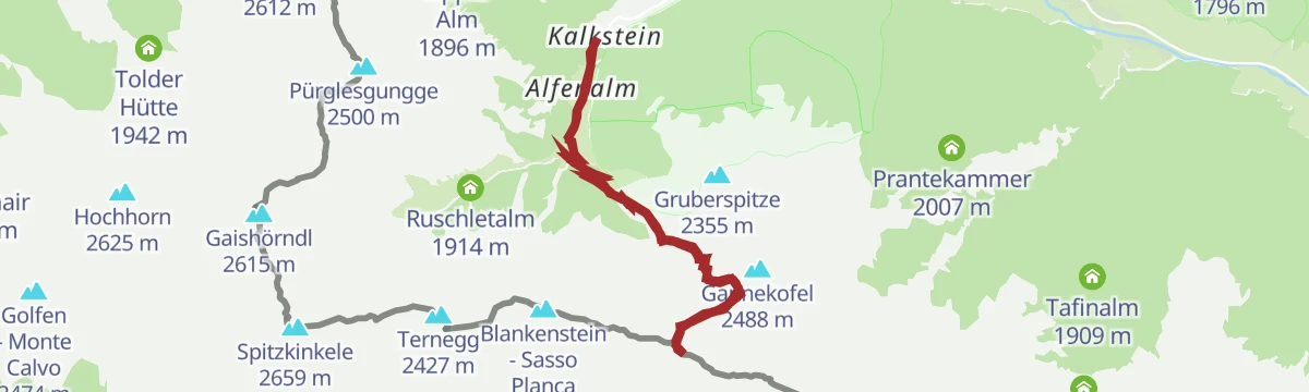Route map: Marchkinkele